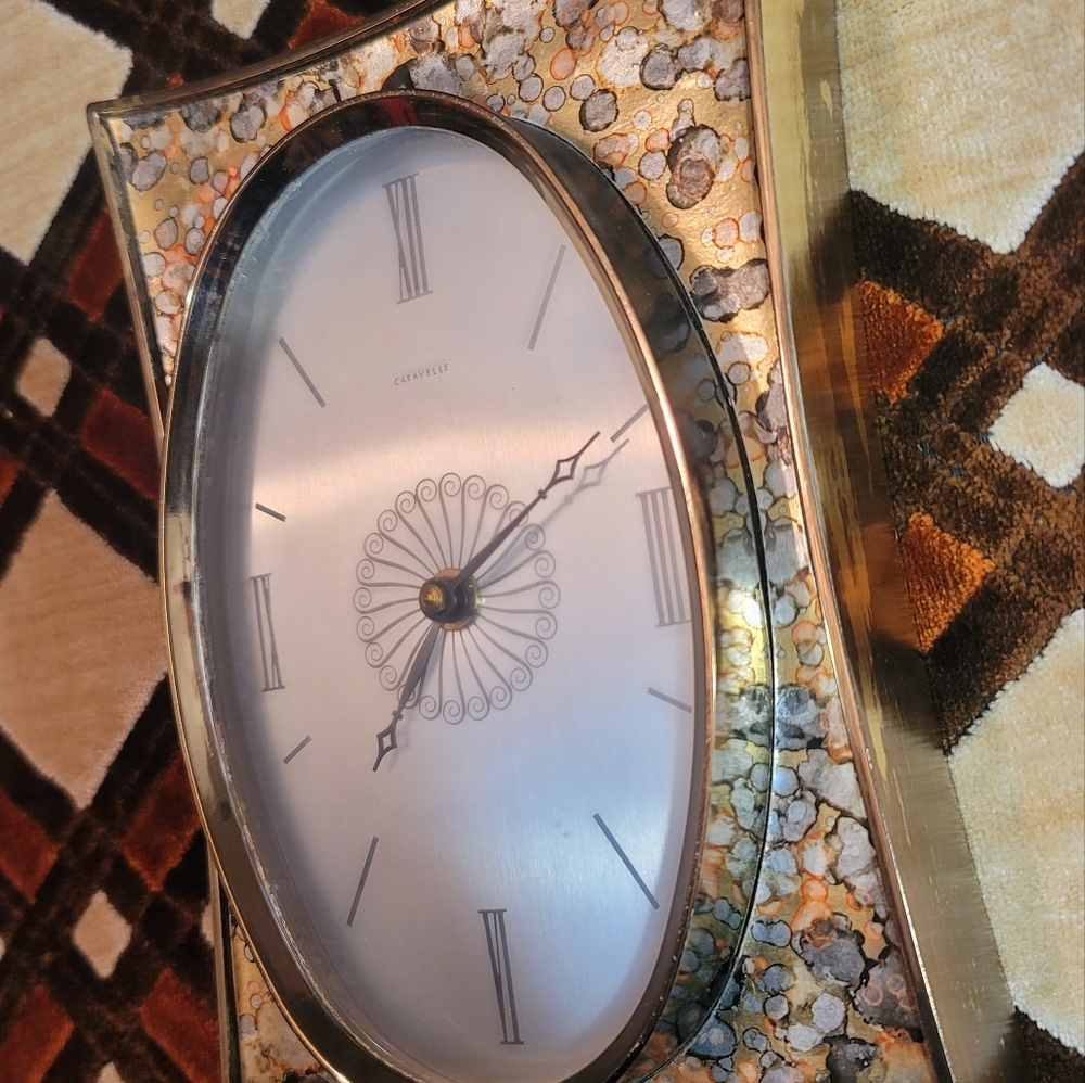 Vintage Caravelle Wall Clock
